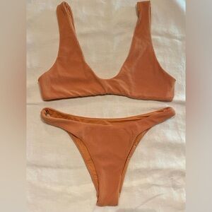 Toast Swim Dusty Coral Bikini Set